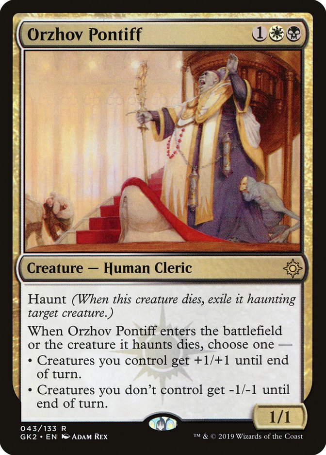 Orzhov Pontiff [Ravnica Allegiance Guild Kit] | Enigma On Main