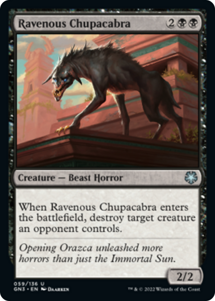 Ravenous Chupacabra [Game Night: Free-for-All] | Enigma On Main