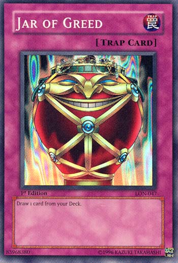 Jar of Greed [LON-047] Super Rare | Enigma On Main