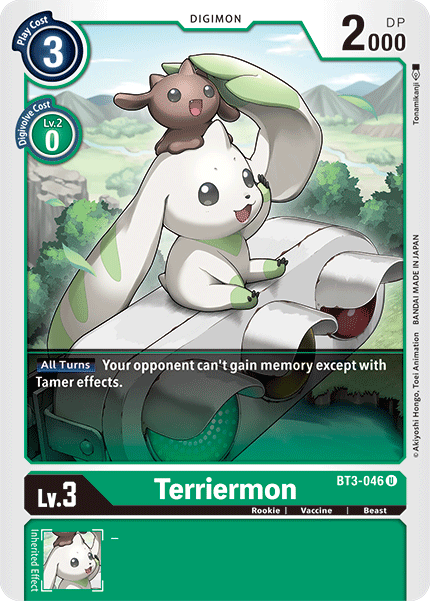 Terriermon [BT3-046] [Release Special Booster Ver.1.5] | Enigma On Main