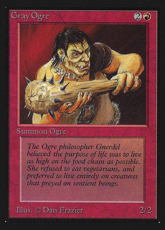 Gray Ogre (IE) [Intl. Collectors’ Edition] | Enigma On Main
