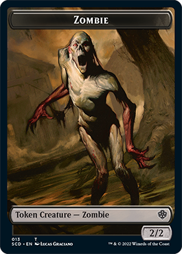 Ogre // Zombie Double-Sided Token [Starter Commander Decks] | Enigma On Main