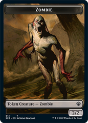 Ogre // Zombie Double-Sided Token [Starter Commander Decks] | Enigma On Main