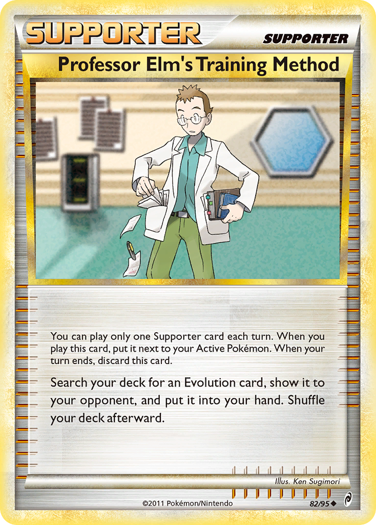 Professor Elm's Training Method (82/95) [HeartGold & SoulSilver: Call of Legends] | Enigma On Main