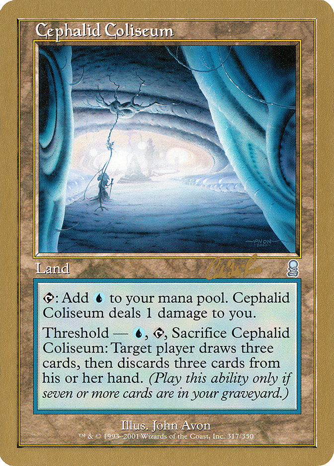 Cephalid Coliseum (Carlos Romao) [World Championship Decks 2002] | Enigma On Main