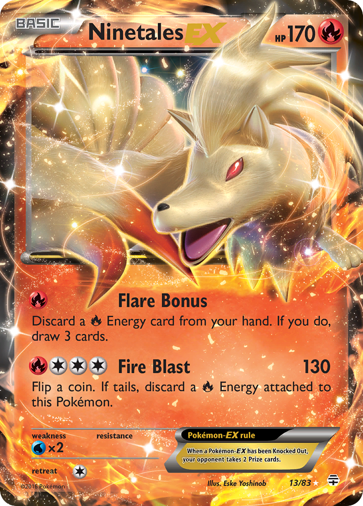 Ninetales EX (13/83) [XY: Generations] | Enigma On Main