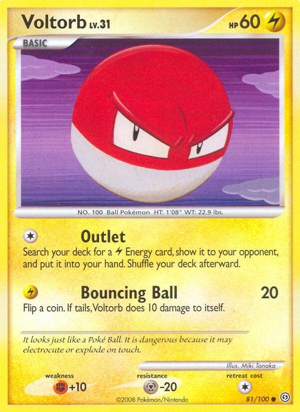 Voltorb (81/100) [Diamond & Pearl: Stormfront] | Enigma On Main