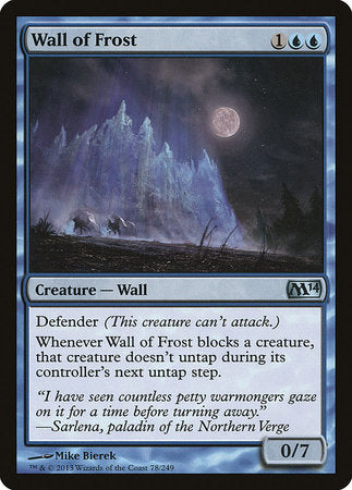 Wall of Frost [Magic 2014] | Enigma On Main