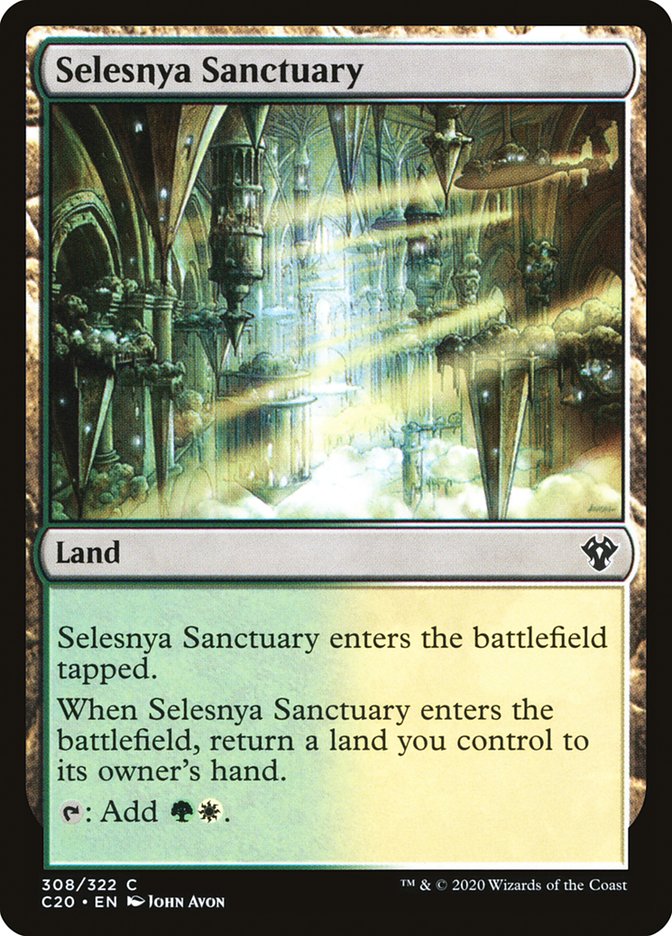 Selesnya Sanctuary [Commander 2020] | Enigma On Main