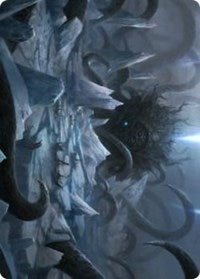 Icebreaker Kraken Art Card [Kaldheim: Art Series] | Enigma On Main