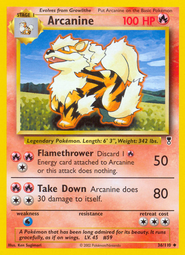 Arcanine (36/110) [Legendary Collection] | Enigma On Main