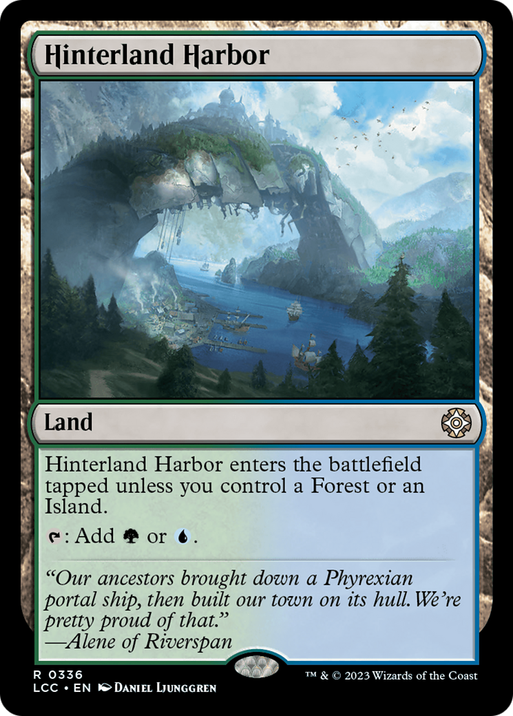 Hinterland Harbor [The Lost Caverns of Ixalan Commander] | Enigma On Main