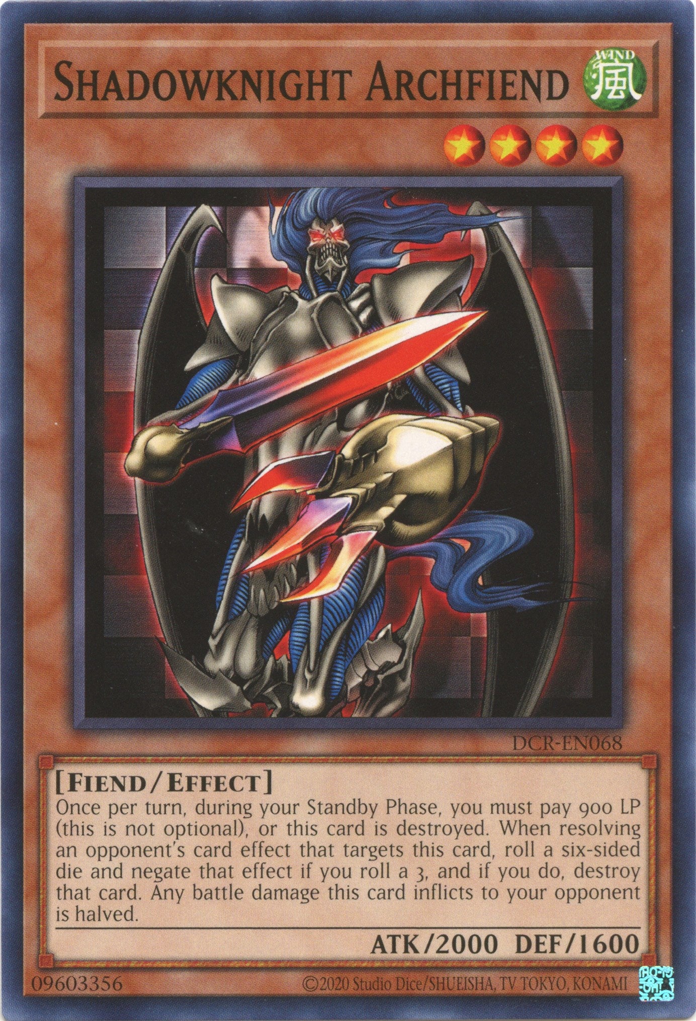 Shadowknight Archfiend (25th Anniversary) [DCR-EN068] Common | Enigma On Main