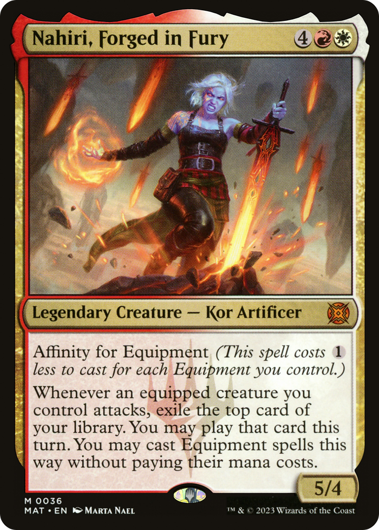 Nahiri, Forged in Fury [March of the Machine: The Aftermath] | Enigma On Main