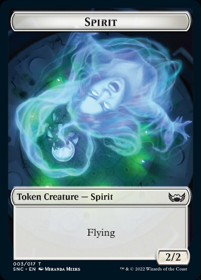 Spirit Token [Streets of New Capenna Tokens] | Enigma On Main