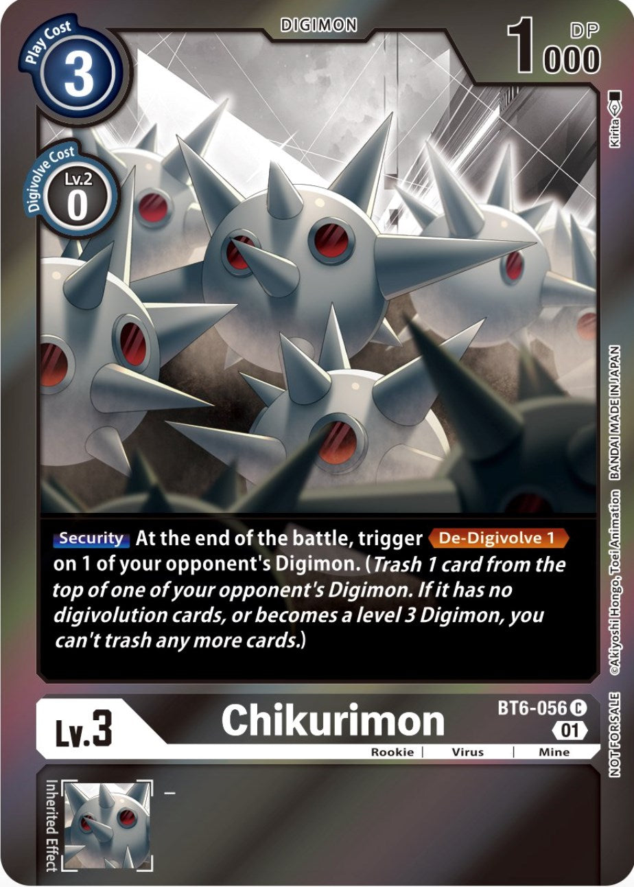 Chikurimon [BT6-056] (Event Pack 4) [Double Diamond Promos] | Enigma On Main