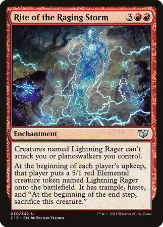 Rite of the Raging Storm [Commander 2015] | Enigma On Main