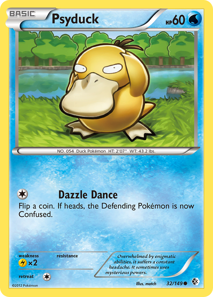 Psyduck (32/149) [Black & White: Boundaries Crossed] | Enigma On Main