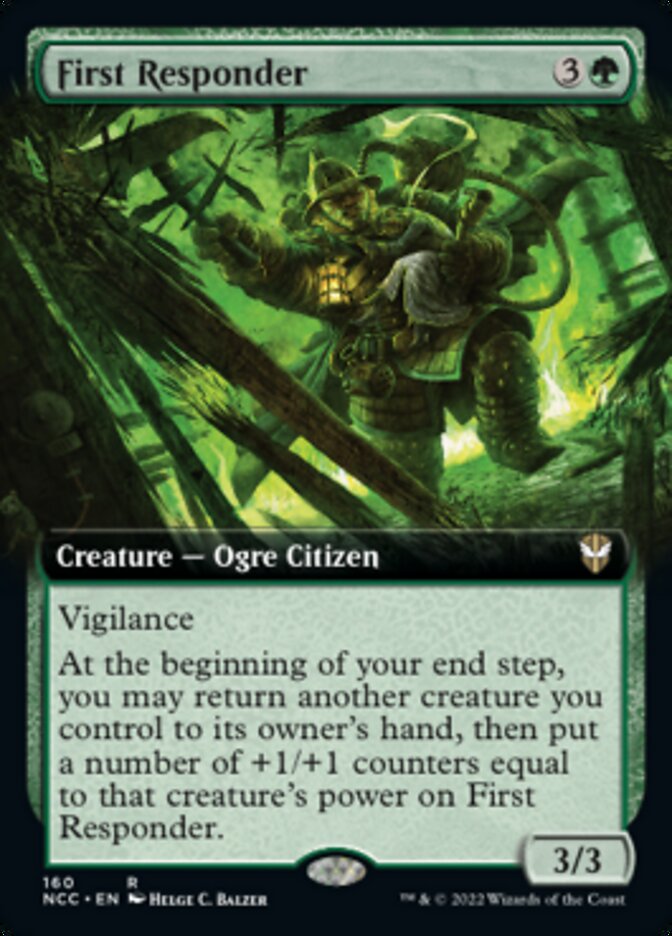 First Responder (Extended Art) [Streets of New Capenna Commander] | Enigma On Main