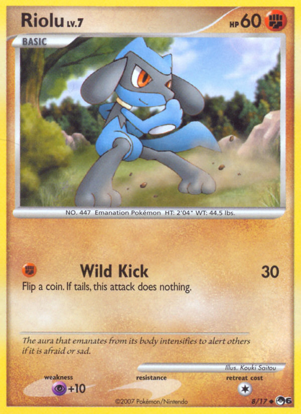 Riolu (8/17) [POP Series 6] | Enigma On Main