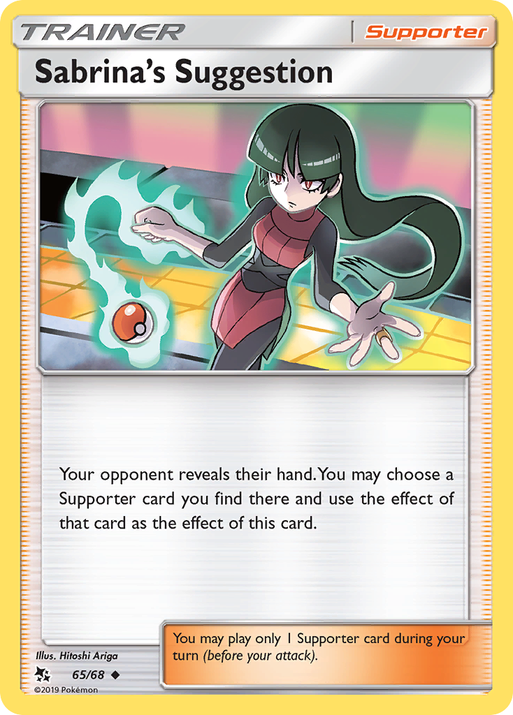 Sabrina's Suggestion (65/68) [Sun & Moon: Hidden Fates] | Enigma On Main