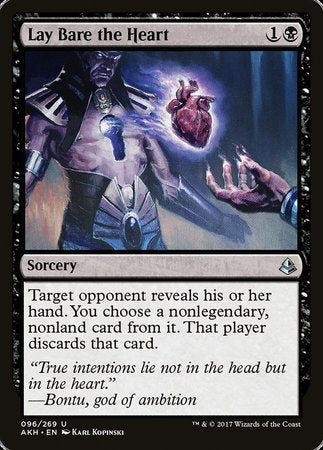 Lay Bare the Heart [Amonkhet] | Enigma On Main