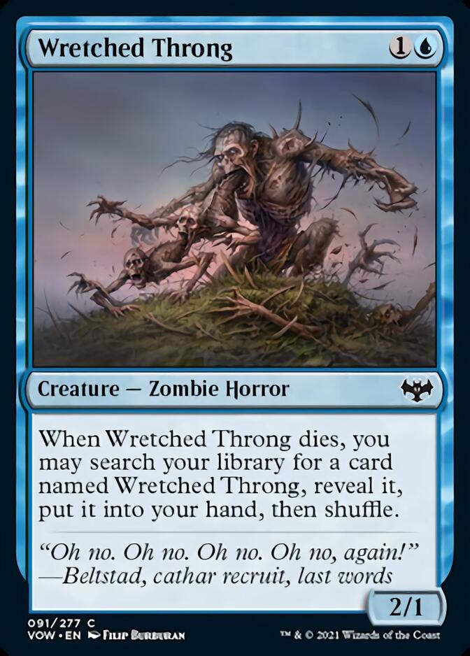 Wretched Throng [Innistrad: Crimson Vow] | Enigma On Main