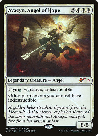 Avacyn, Angel of Hope [Judge Gift Cards 2017] | Enigma On Main