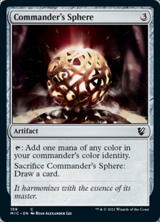 Commander's Sphere [Innistrad: Midnight Hunt Commander] | Enigma On Main