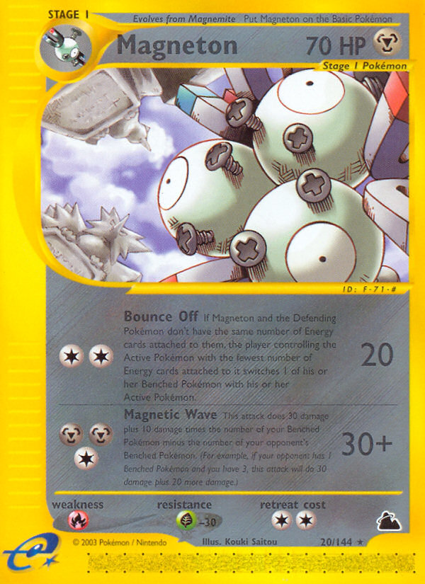 Magneton (20/144) [Skyridge] | Enigma On Main