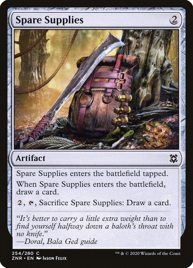 Spare Supplies [Zendikar Rising] | Enigma On Main