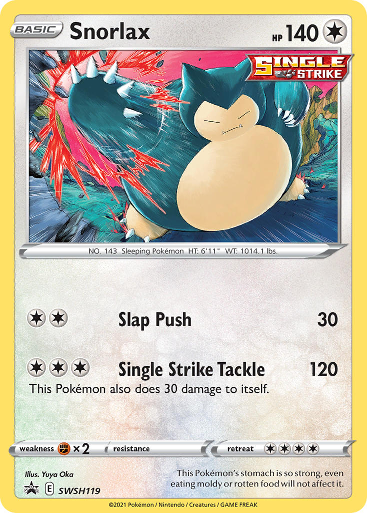 Snorlax (SWSH119) [Sword & Shield: Black Star Promos] | Enigma On Main