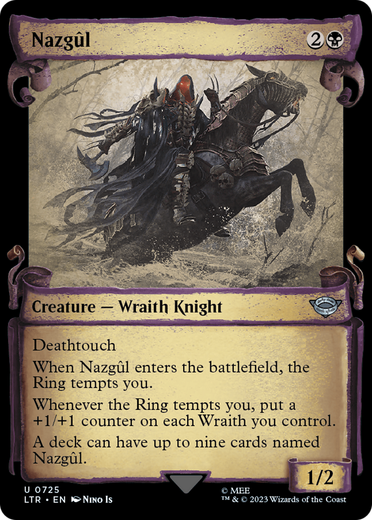 Nazgul (0725) [The Lord of the Rings: Tales of Middle-Earth Showcase Scrolls] | Enigma On Main