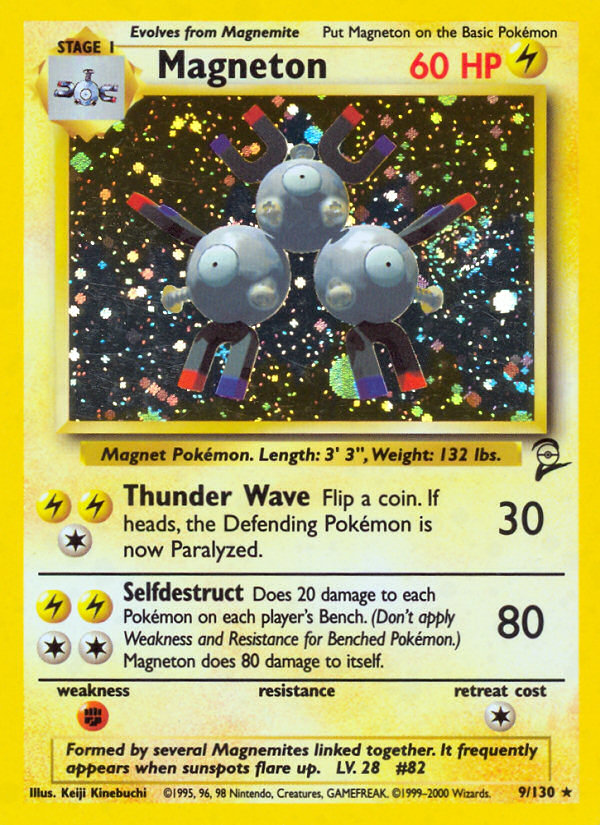 Magneton (9/130) [Base Set 2] | Enigma On Main