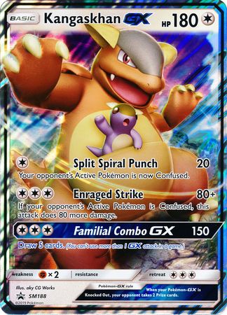 Kangaskhan GX (SM188) (Jumbo Card) [Sun & Moon: Black Star Promos] | Enigma On Main