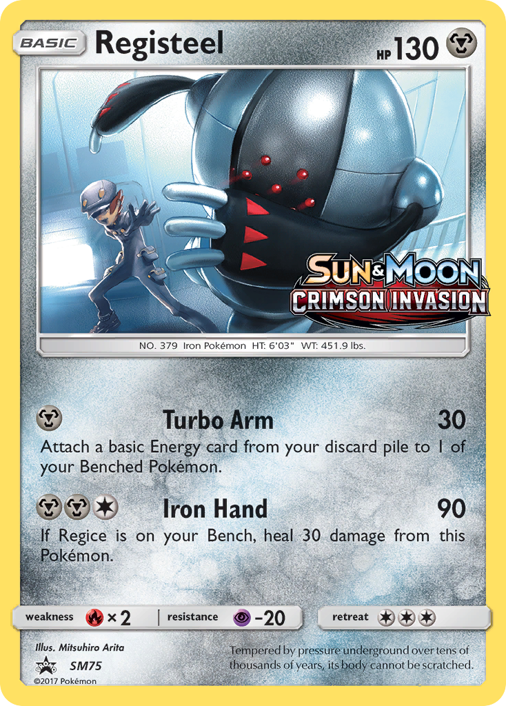 Registeel (SM75) [Sun & Moon: Black Star Promos] | Enigma On Main