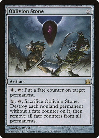 Oblivion Stone [Commander 2011] | Enigma On Main