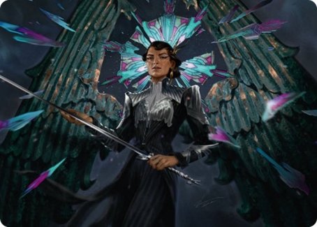 Sanctuary Warden Art Card [Streets of New Capenna Art Series] | Enigma On Main