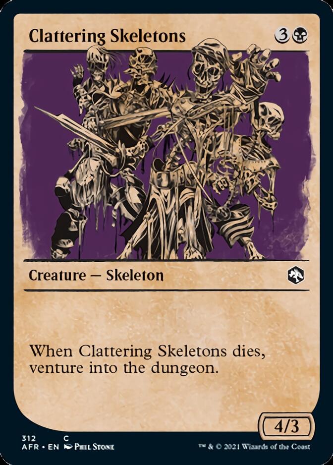 Clattering Skeletons (Showcase) [Dungeons & Dragons: Adventures in the Forgotten Realms] | Enigma On Main