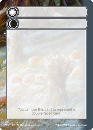 Helper Card (6/9) [Innistrad: Midnight Hunt Tokens] | Enigma On Main