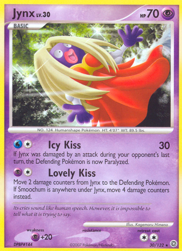 Jynx (30/132) [Diamond & Pearl: Secret Wonders] | Enigma On Main