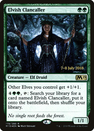 Elvish Clancaller [Core Set 2019 Promos] | Enigma On Main