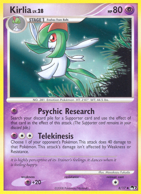 Kirlia (8/17) [POP Series 7] | Enigma On Main