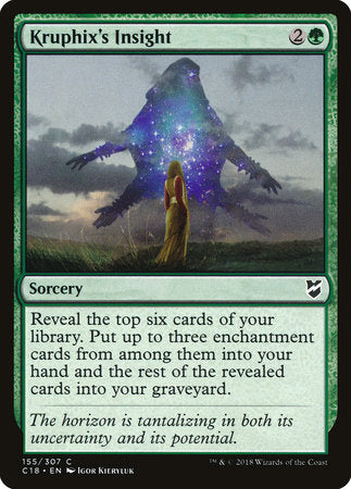 Kruphix's Insight [Commander 2018] | Enigma On Main