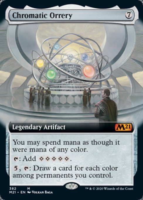 Chromatic Orrery (Extended Art) [Core Set 2021] | Enigma On Main