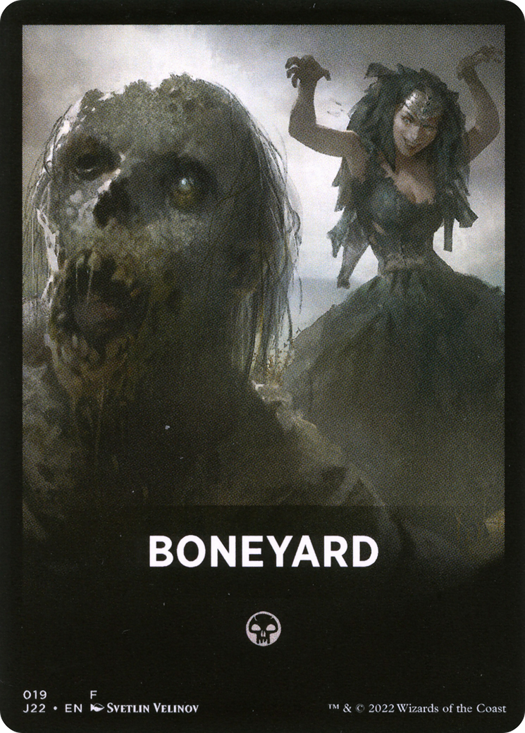 Boneyard Theme Card [Jumpstart 2022 Front Cards] | Enigma On Main