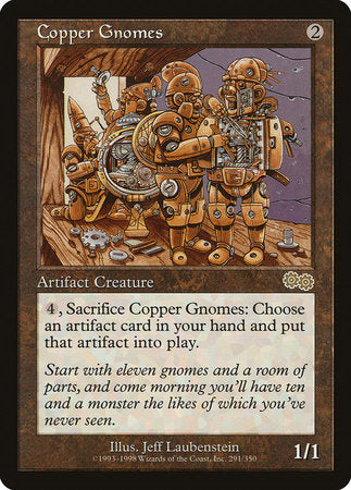 Copper Gnomes [Urza's Saga] | Enigma On Main