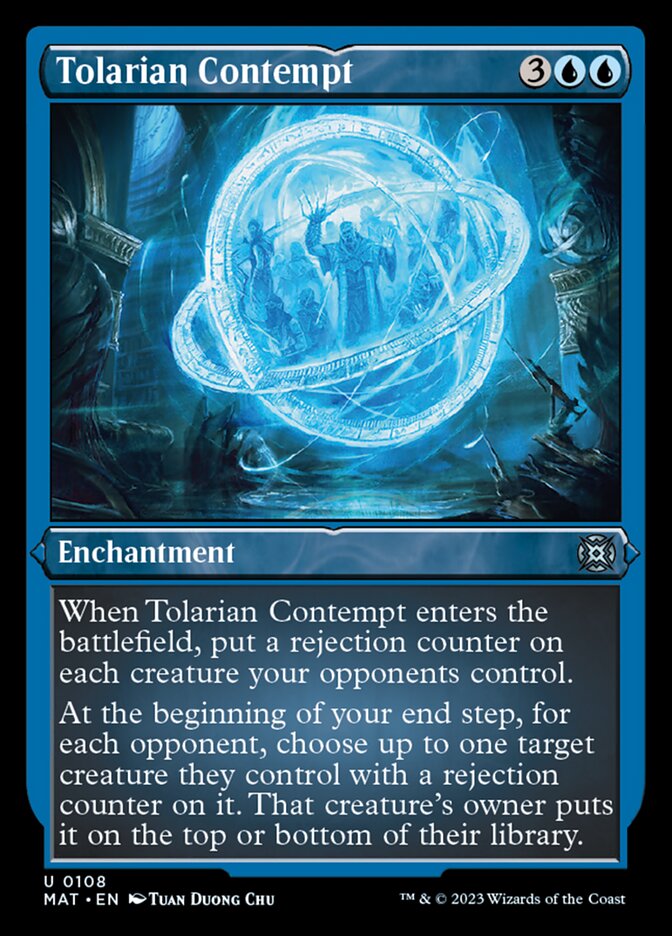 Tolarian Contempt (Foil Etched) [March of the Machine: The Aftermath] | Enigma On Main