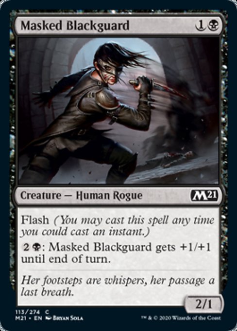 Masked Blackguard [Core Set 2021] | Enigma On Main