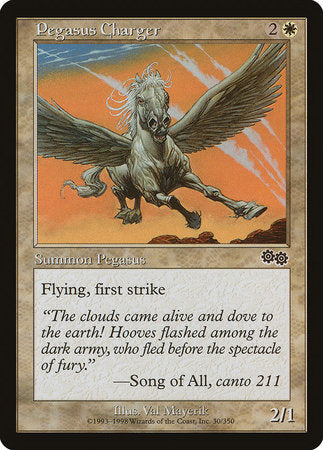 Pegasus Charger [Urza's Saga] | Enigma On Main